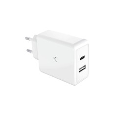 Caricabatterie da Parete KSIX Bianco 65 W