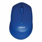 Mouse senza Fili Logitech M330 Silent Plus Azzurro 1000 dpi