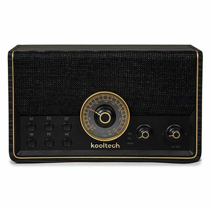 Radio Portatile Bluetooth Kooltech USB Vintage