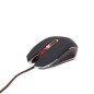 Mouse Gaming GEMBIRD MUSG-001-R Nero