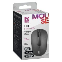 Mouse Ottico Mouse Ottico Defender HIT MM-495 Nero