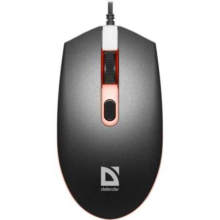 Mouse Defender DOT MB-986 Nero Multicolore Monocromatica