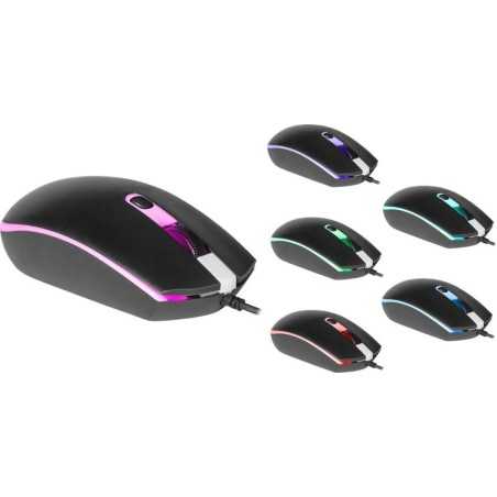 Mouse Defender DOT MB-986 Nero Multicolore Monocromatica