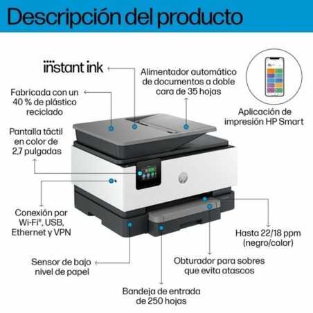 Stampante Multifunzione HP OfficeJet Pro 9120e