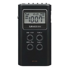 Radio Portatile Sangean DT-210 Argentato