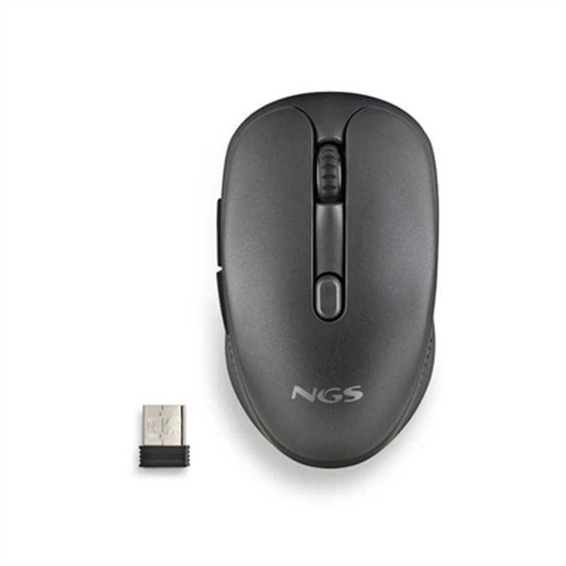 Mouse senza Fili NGS EVO RUST Nero