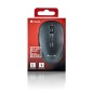 Mouse senza Fili NGS EVO RUST Nero