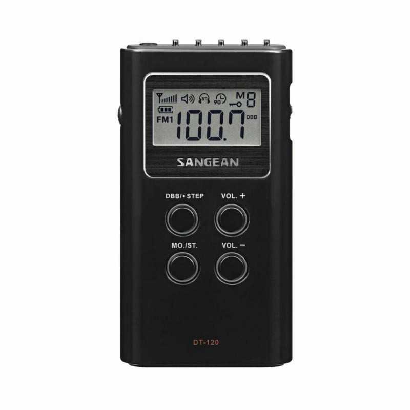 Radio Sangean DT120B NEGRO Nero