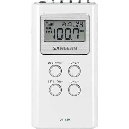 Radio Sangean DT120W BLANCO Bianco