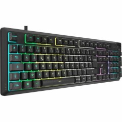 Tastiera Corsair K55 Core RGB Nero AZERTY