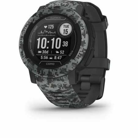 Smartwatch GARMIN Instinct 2 Camo Edition Grigio scuro 0,9" Nero Grafite