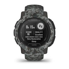 Smartwatch GARMIN Instinct 2 Camo Edition Grigio scuro 0,9" Nero Grafite