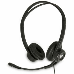 Auricolari con Microfono V7 HU311-2EP            Nero