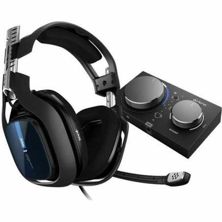 Auricolari con Microfono Astro A40 TR + MixAmp Pro 939 Nero Nero/Blu