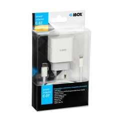 Caricabatterie da Parete Ibox iBOX C-37 Bianco 20 W (1 Unità)