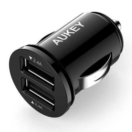 Caricabatterie per Auto Aukey CC-S1 Nero 24 W