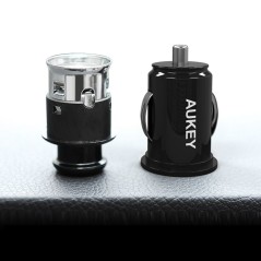 Caricabatterie per Auto Aukey CC-S1 Nero 24 W