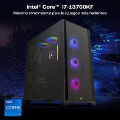 PC da Tavolo PcCom Imperial Intel Core i7-13700KF 32 GB RAM 2 TB SSD Nvidia Geforce RTX 4070