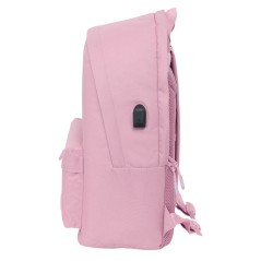 Zaino per Portatile Munich Basic Rosa 31 x 44 x 18 cm