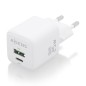 Caricabatterie da Parete Aisens ASCH-25W2P014-W Bianco 25 W (1 Unità)