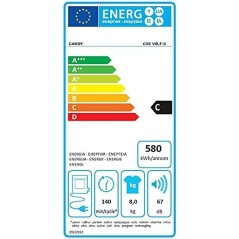 Asciugatrice a condensazione Candy CSE V8LF-S Bianco 8 kg