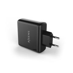 Caricabatterie Aisens ASCH-1PD60-BK Nero USB-C (1 Unità)