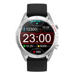 Smartwatch DCU 34157016 1" Bianco Nero Argentato Nero/Bianco