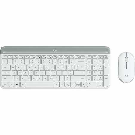 Mouse e Tastiera Logitech 920-009199 Bianco Qwerty in Spagnolo