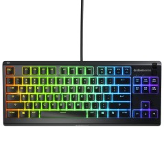 Tastiera SteelSeries Apex 3 Gaming Nero Con cavo Francese AZERTY AZERTY