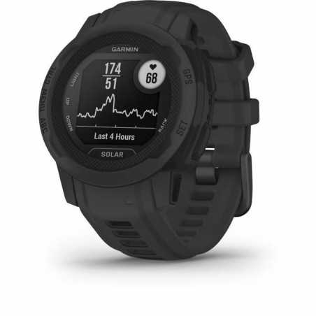 Smartwatch GARMIN Instinct 2 Solar Grigio scuro 0,79" Nero Grafite