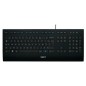 Tastiera Logitech K280E Nero Francese AZERTY