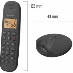 Telefono Fisso Logicom DECT ILOA 155T SOLO Nero