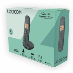 Telefono Fisso Logicom DECT ILOA 150 SOLO Nero