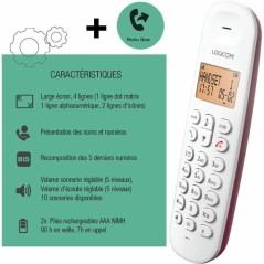 Telefono Fisso Logicom DECT ILOA 150 SOLO