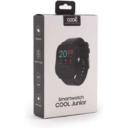 Smartwatch per Bambini Cool Junior 1,44" Nero