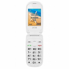 Telefono Cellulare SPC Internet HARMONY WHITE Bluetooth FM 2,4" Bianco