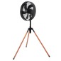 Ventilatore a Torre Adler CR 7329 Nero Legno 100 W 50 W