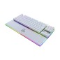 Tastiera per Giochi Newskill Gungnyr TKL Pro Ivory Qwerty in Spagnolo LED RGB