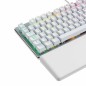 Tastiera per Giochi Newskill Serike V2 Qwerty in Spagnolo Bianco