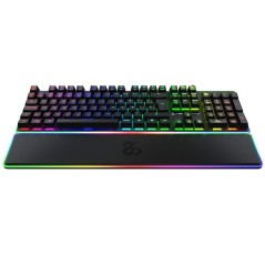 Tastiera per Giochi Newskill Gungnyr Pro Nero Qwerty in Spagnolo LED RGB