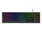 Tastiera per Giochi Newskill Gungnyr Pro Nero Qwerty in Spagnolo LED RGB