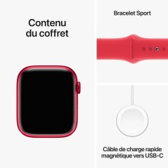 Smartwatch Apple Series 9 Rosso 45 mm