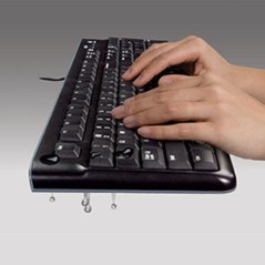 Tastiera Logitech K120 Nero Qwerty US