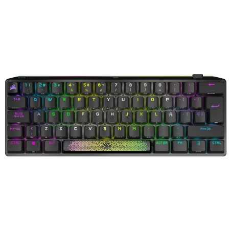 Tastiera per Giochi Corsair K70 Pro Mini Qwerty in Spagnolo Nero