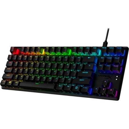 Tastiera Hyperx 639N7AAABE Qwerty in Spagnolo Nero