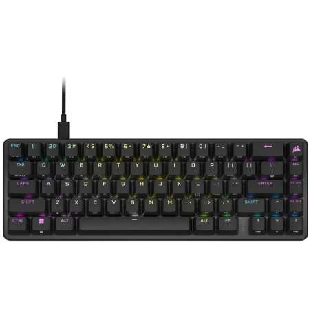 Tastiera Corsair K65 PRO MINI Nero Qwerty in Spagnolo