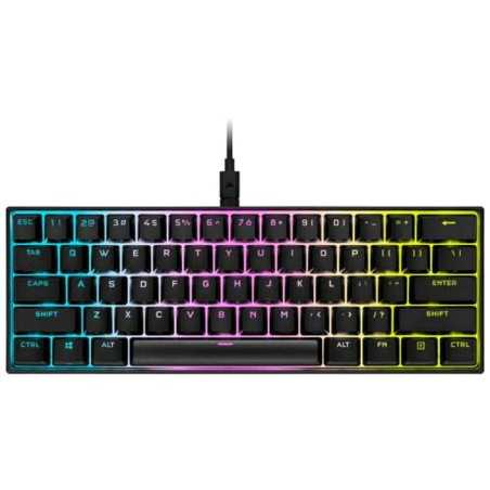 Tastiera Corsair K65 RGB MINI 60% Mechanical Gaming Qwerty in Spagnolo Nero