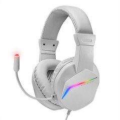 Auricolare con Microfono Gaming Mars Gaming MH122 Bianco