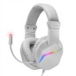 Auricolare con Microfono Gaming Mars Gaming MH122 Bianco