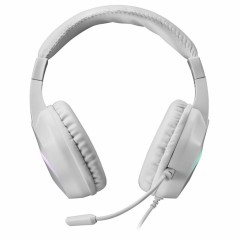 Auricolare con Microfono Gaming Mars Gaming MH122 Bianco